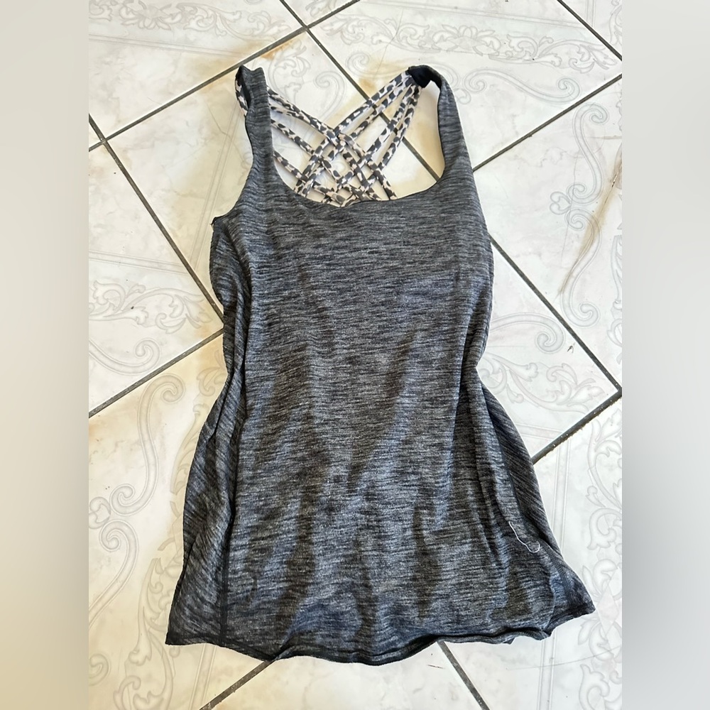 Lululemon open back wild tank